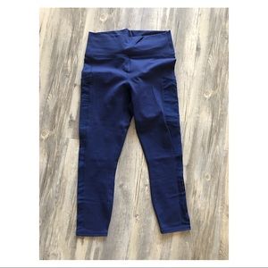 Navy Fabletics yoga pants